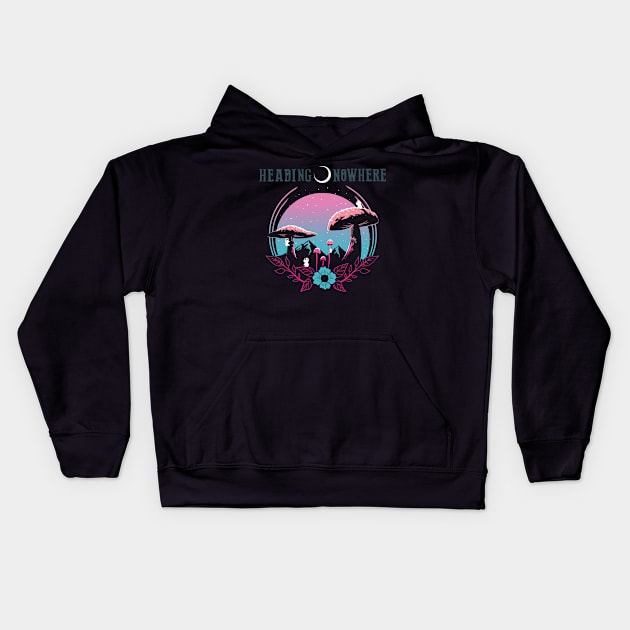 Headed Nowhere Kids Hoodie by Iceuh1